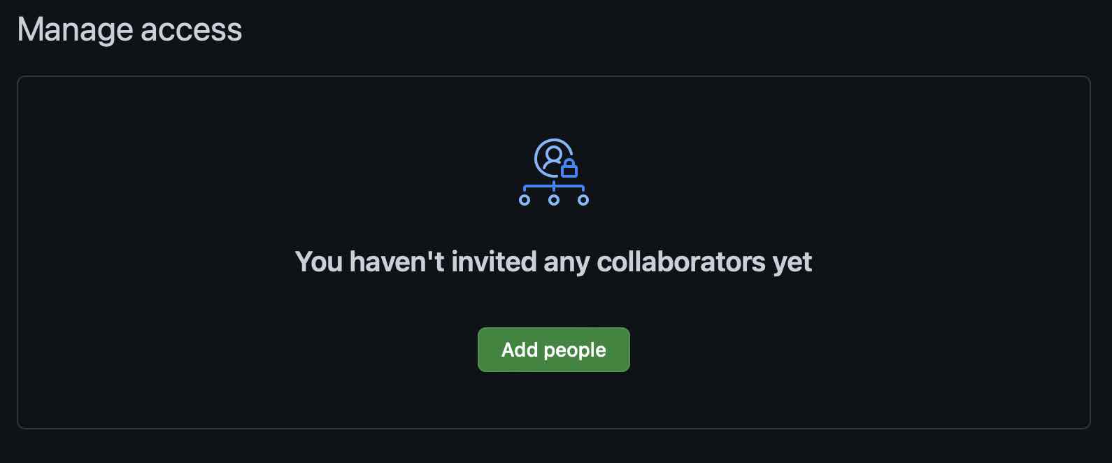 GitHub Invite collaborators